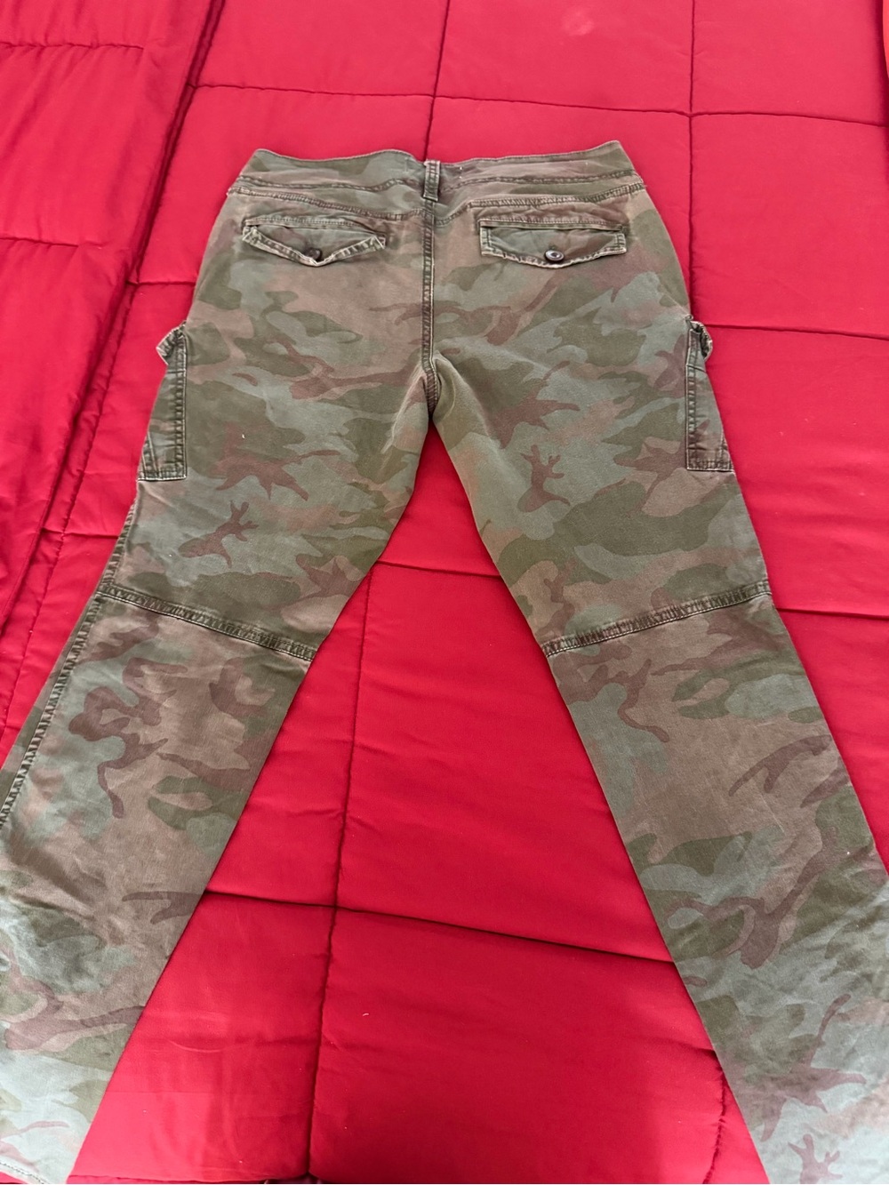 Old Navy Olive Green Utility cargo Pants women size 10